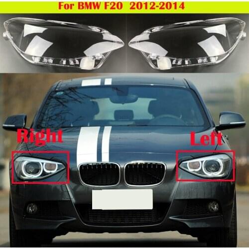 Replacement Covers for BMW 1 Seriers F20 116i 118i 120i 2012-2014 Case Shell Headlight Head Light Lamp Headlight Lens Cover