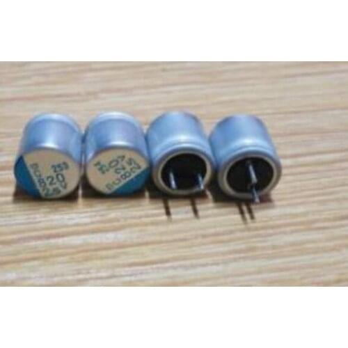 100pcs 820uF 2.5V NCC PSE serires 6.3x8mm Super Low ESR 2.5V820uF For Motherboard VGA Solid Capacitors