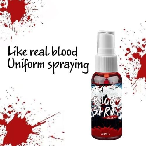 30ml Halloween Fake Blood Capsule Fake Plasma Pill Vampire Horror Funny Halloween Joke Prank Trick COS Make Up Accessories