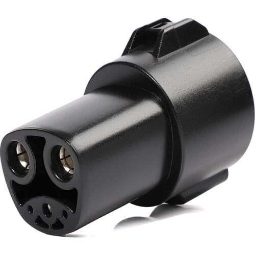 EVSE Adaptor 16A 32A 60A Electric Vehicle EV Charger J1772 Female Type 1 To Tesla Connector EV Adapter For EV Charging