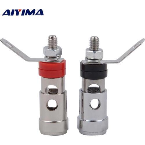 AIYIMA 2Pcs Audio Speakers Terminal Active Speaker Parts Sound Box Accessories DIY For Home Theater