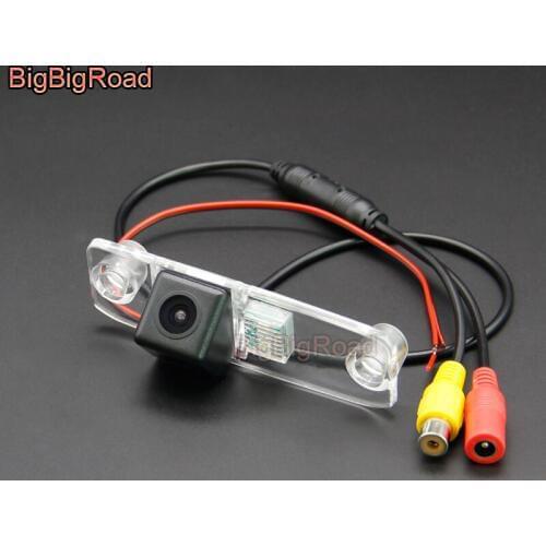 BigBigRoad Vehicle Wireless Rear View Parking CCD Camera HD Color Image For Kia Borrego Carens Opirus Sorento Sportage R 2011