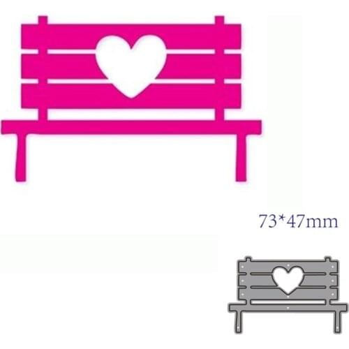 Metal cutting dies cut die mold Love chair decoration Scrapbook paper craft knife mould blade punch stencils dies