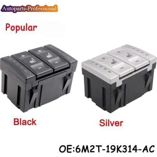 New 2 Colors Electric Seat Heated Switch Heating Switch For Ford Mondeo MK3 S-Max 6M2T-19K314-AC 6M2T19K314AC High Quality