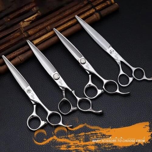 FnLune 6.0 VG10 JAGUA Professional Hair Salon Scissors Cut Barber Accessories Haircut Thinning Shear Hairdressing Tool Scissors