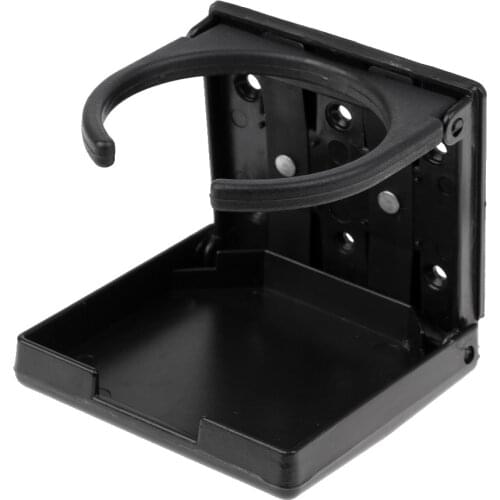 Deluxe Folding Drink Holder Cup Can Bracket Mount for Marine Boat Car Truck