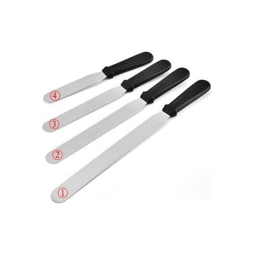 6/8/10 inch Stainless Steel Cake Spatula Butter Cream Icing Frosting Knife Smoother Kitchen Pastry 6/8/10 inch