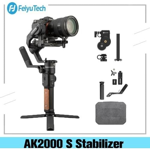 FeiyuTech Feiyu AK2000S DSLR Camera Stabilizer Handheld Video Gimbal Fit For Canon Nikon Sony FUJI DSLR Mirrorless Camera