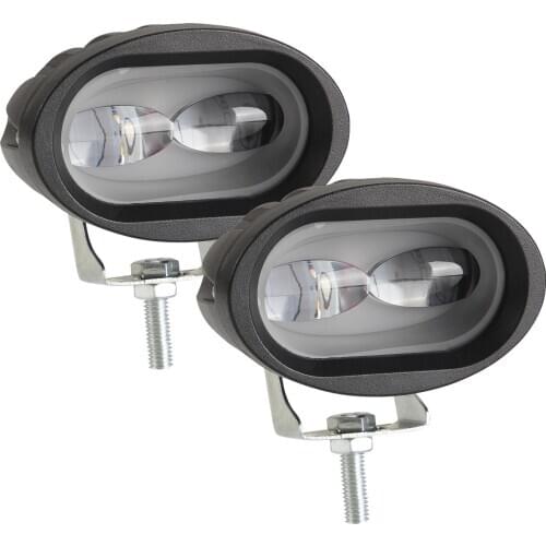 2 PCS 4 inches LED Work light 6D Lens 20W 6000k Headlight Spot Beam Bar for Motorcycle Truck Boat Offroad ATV UTV