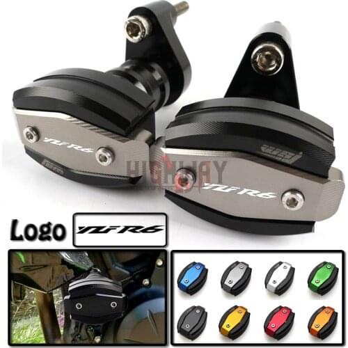 Motorcycle Crash Pad Protector CNC Engine Cover Frame Sliders Falling Protection For YAMAHA YZF R6 YZF-R6 2006-2007