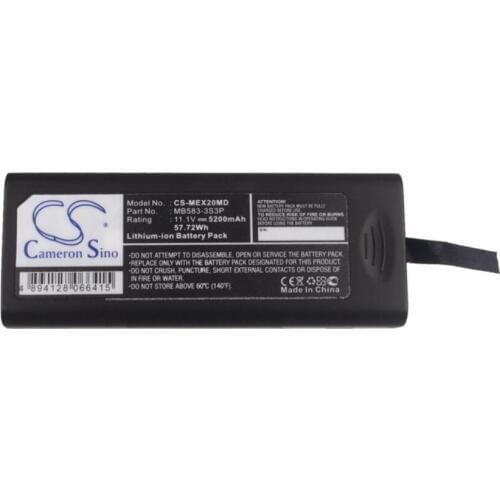 Cameron Sino 5200mah battery for MINDRAY BeneView T8 T5 T6 022-000008-00 LI23S002A MB583-3S3P batteries
