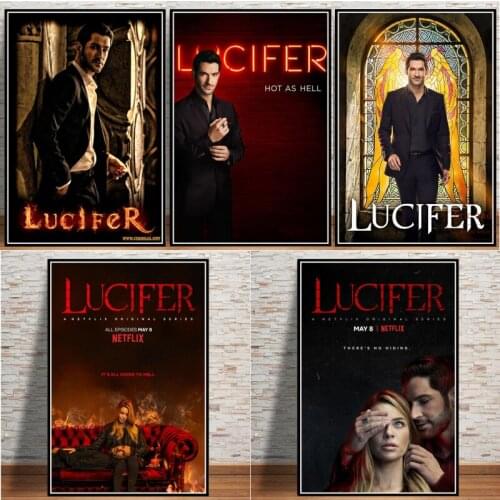 Diamond Embroidery New Lucifer 2019 TV Series Cross Stitch Diamond Painting Mosaic Home Decoration Wall Art