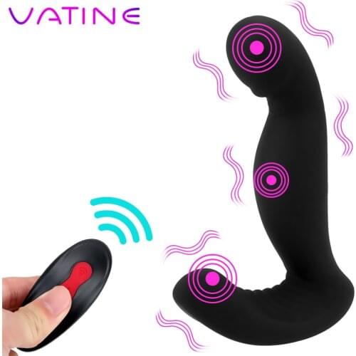 VATINE Anal Vibrator 9 Frequency Sex Toys for Men Female Masturbation Sex Toys For Couples Prostate Massager Vibrator