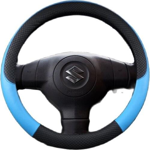 Auto Steering Wheel Covers Car caps on wheels Suitable for Suzuki Swift grand Vitara Sx4 Vitara Liane Grand steering wheel cover