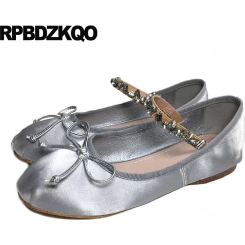 Soft Ballet Flats Women Red Wine Size 43 Ballerina Round Toe White Suede Shoes 10 Chinese 33 Latest Ankle Strap Lace Up Large 11