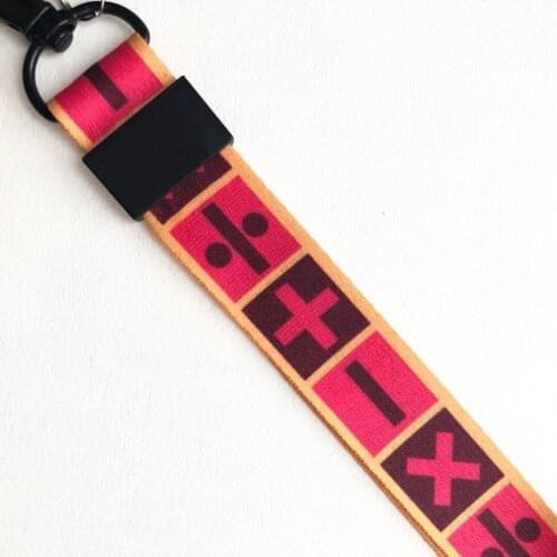 Anime JoJos Bizarre Adventure Trish Una Keychain Peripheral Mobile Phone Lanyard Wristband Webbing Detachable Keychain