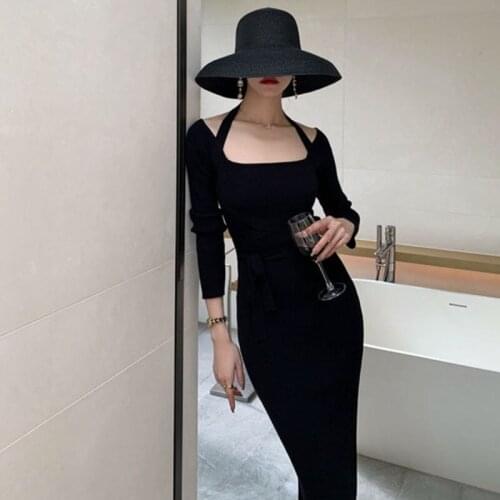 Модные вязаные платья Dunayskiy China At AliExpress