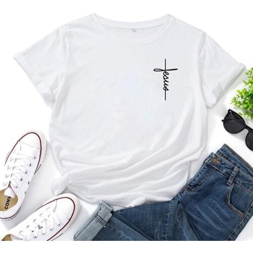 Letter Print T Shirt for Women Streetwear Cotton O-neck Casual Camisetas Mujer Black White Letters Personalized T-shirt Women