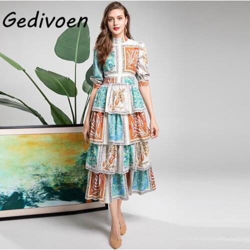 Gedivoen Summer Dresses With Sleeves