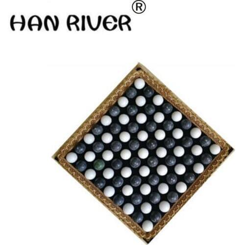 Stone foot massage cushion household acupoints foot massage blanket trample feet refers to linking piece natural marble ball