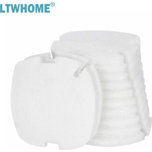 LTWHOME Compatible White Filter Floss Replacement for Tetra VX-60 75 90, PVX-75 90