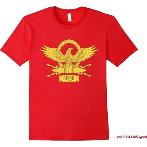 Mans t-shirt SPQR Roman T-Shirt Rome Senatus Populus Que Romanus Tee-Rose womans shirt