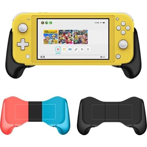 Portable Stretch Ergonomic Design Portable Joypad Hand Grip+Gamepad Stand Holder for Nintend Switch NS-Switch Lite Game Console