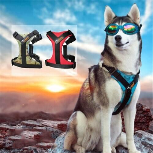 Pet Dog Harness Adjustable Soft Breathable Leash Set For Small Medium Dogs Puppy Collar Cat Pet Dog Chest Strap Leash