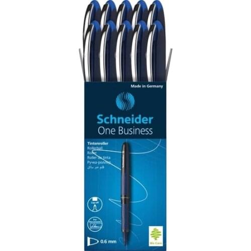 Schneider-Signature and Fine Writing Pen-One Business 0,6-Blue-Black-Red-10'lu Package