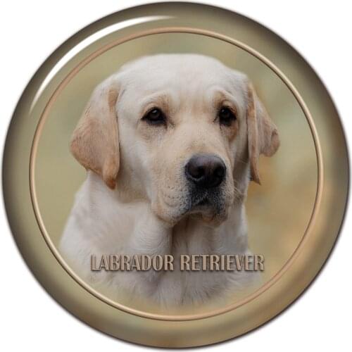A0621# 13cm/17cm Removable Decal Labrador Retriever Breed V1 Car Sticker Waterproof Accessories on Bumper Rear Window Laptop