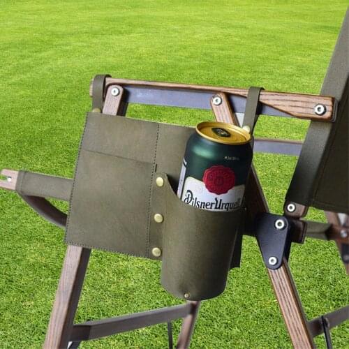 Outdoor Camping Chair Arm Storage Bag Practical Beach Chair Beer Cell Phone Pocket Home Hanging Storage Bags Magazine Organizer