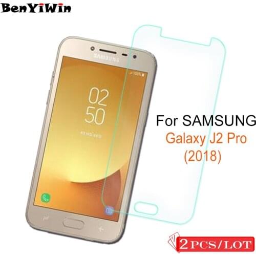 2PCS For Samsung J2 Pro 2018 J250F Tempered Glass 9H Explosion-proof LCD Screen Protector For Samsung Galaxy J2 Pro 2018 glass