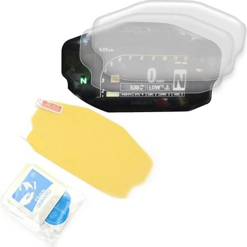 Instrument Cluster Scratch Screen Protection Film For DUCATI PANIGALE 1299 1199 959 899 Motorcycle Dashboard Screen Protector