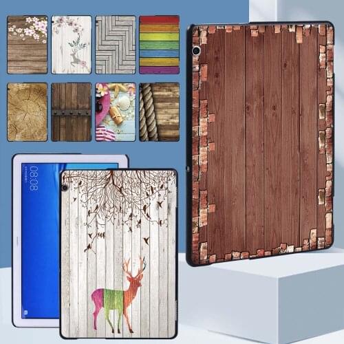 Tablet Hard Shell Case for Huawei MediaPad T5 10 10.1 Inch High Quality Plastic Back Cover Case + Free Stylus