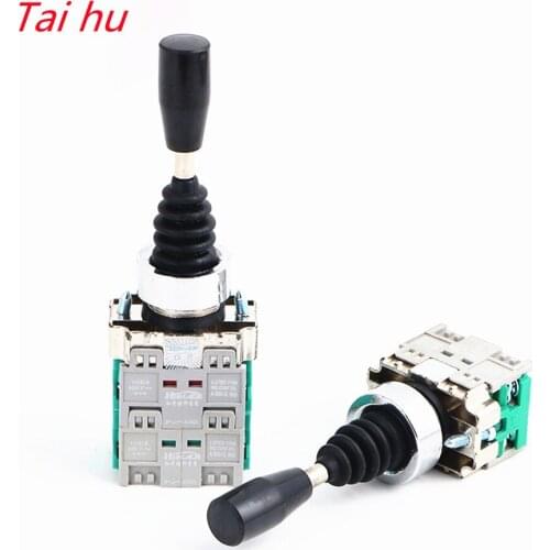22mm 2/4NO 2/4Position Self-locking/momentary Type Monolever Joystick Switch HKL-D14/12/22/24