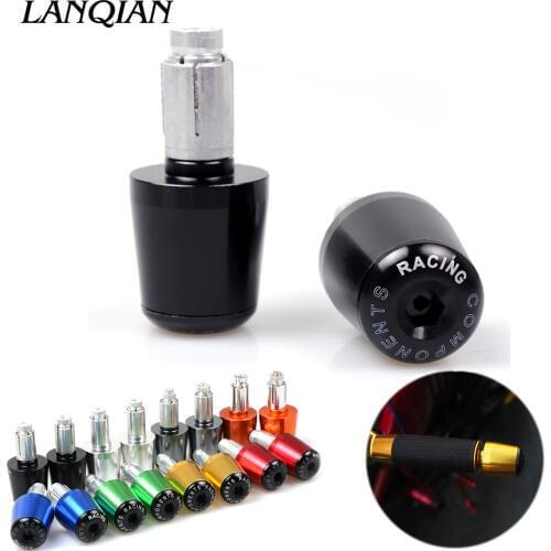 7/8'' 22 mm CNC motorcycle handlebar Counterweight grips ends for SUZUKI sv650 / s sv 650 / sv650 sv650s SFV650 SV1000 1000 SFV