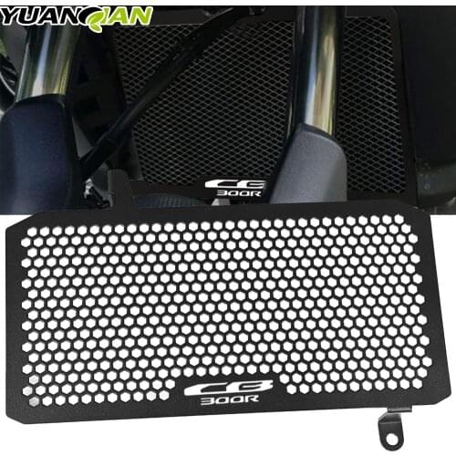 Motorcycle CNC Accessories Radiator Grille Guard Protector Grill Cover Protection For HONDA CB300R 2019-2021 CB 300R 300 R ABS