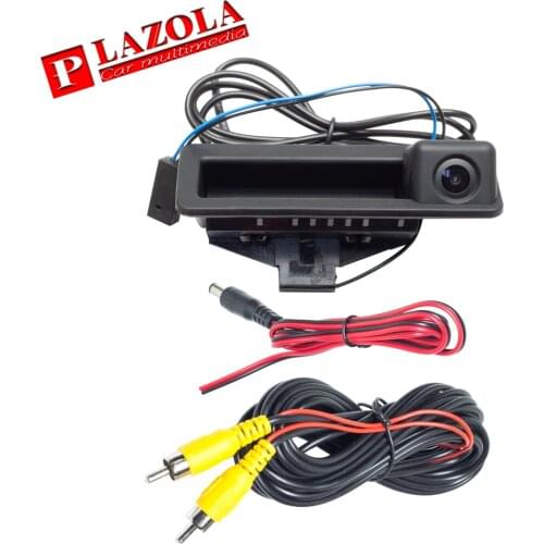 Car Rear View Reverse Backup Trunk Handle Camera For BMW 1 3 5 Series X3 X4 X5 X6 E60 E70 E82 E84 E90 E91 E93 F10 F11 F25 F30