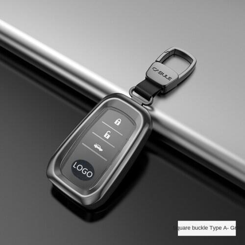 Car Key Case Cover Shell All-Inclusive Suitable for Toyota Camry Prado Crown Ruizhi Reling ELFA Highlander