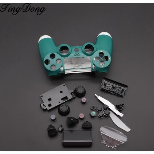 Jds 040 JDM-040 Replacement Full Set Housing shell and buttons For DualShock 4 PlayStation 4 PS4 Pro V2 Controller Case Screws