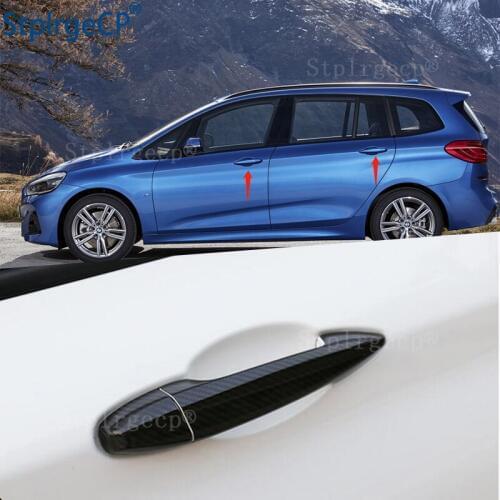 For BMW 2 series F45 218i 220i 218d Station wagon 2015-2019 Accessories 100% real carbon fiber Auto outer door handle cover