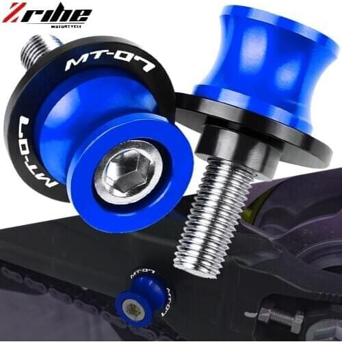 For Yamaha MT-07 MT 07 MT07 Tracer700 Motorcycle Motorbike Rear Swingarm Sliders Spools Stand Paddock Screws Swing Arm Protector