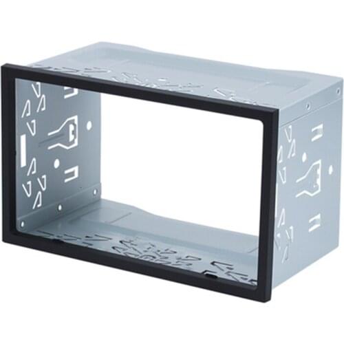 2Din Accessory Kit Car Radio Head Unit Central Control Display DVD Shell Multifunctional Universal Mounting Frame