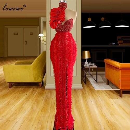 Red Mermaid Long Evening Dresses For Women 2021 Abendkleider New Fashion Prom Party Dresses Evening Wear Celebrity Dresses