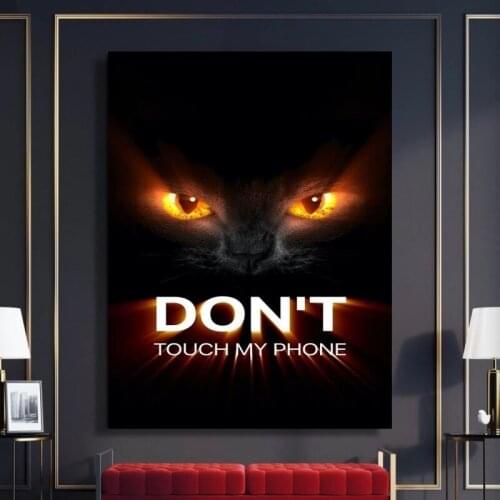 Modular Pictures Wall Tableau Mural Home Decoration Yellow Eye Wall Art Modern Canvas Print Painting For Bedroom Poster No Frame