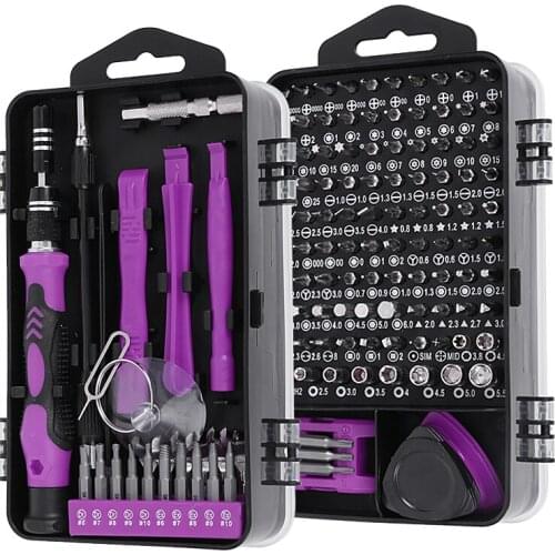 Screwdriver Hand Tools Set Precision Screw Bit Sets Multi-tool Magnetic Bit Screwdriver Torx Hex For Mobile Phone PC Repair Tool