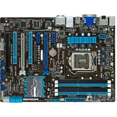 ASUS P8Z77-V LK original motherboard LGA 1155 DDR3 32GB Z77 SATA3 USB3.0 VGA DVI HDMI-compatible Desktop Motherboard