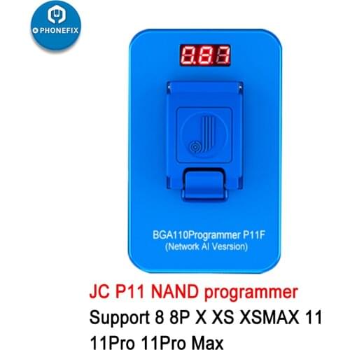 JC Pro1000S JC P11 P7 pro NAND Programmer Read Write Repair Tool Battery Data Cable Headphone Tester For iPhone 11 6 7 8 X XR XS