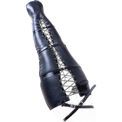 Mermaid Body Harness Bondage Restraints Dress PU Leather Women Sex Toys Female Cosplay Sex Products Adult Game Ankle Cuffs