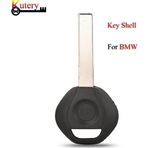 Kutery 10pcs/Lot Replace Remote Car Key Shell For BMW 3 5 6 series X3 X5 Z4 Z8 E36 E34 E38 E39 Case Fob With Uncut Key Blade
